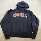 Champion Sweater Adult Large Blue Cornell University Pullover Hoodie 45063