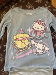 Hello Kitty and Friends By Sanrio Girls Long Sleeve Shirt Medium New - Picture 1 of 6
