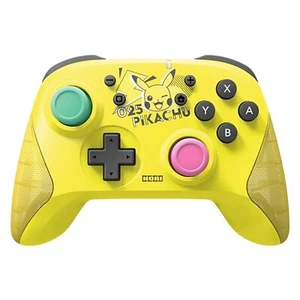 Pokémon Wireless Horipad for Nintendo Switch Pikachu Game Controller Very Good - Picture 1 of 8