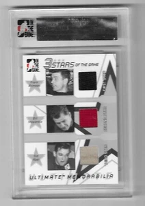 2005-06 ITG Ultimate Triple Jersey 16/25 Frank Brimsek, Sid Abel, Bill Mosienko - Picture 1 of 1