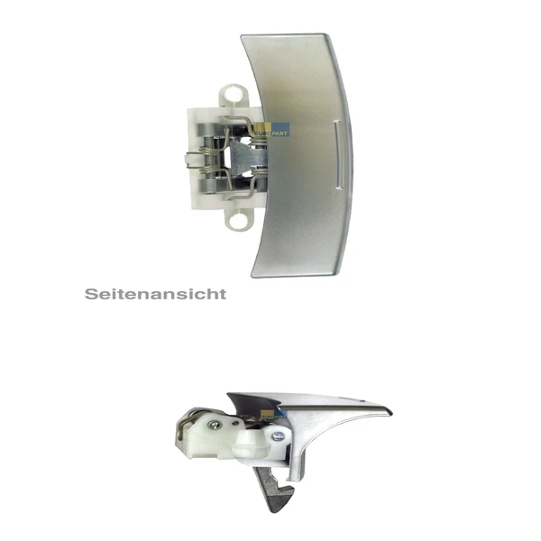 Originale Bauknecht Whirlpool Waschmaschine Maniglia Argento 481249818384 - Immagine 1 di 1