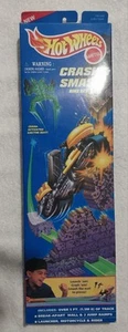 Vintage Hot Wheels Crash & Smash Bike Set Track Motorcycle 1995 - Picture 1 of 6