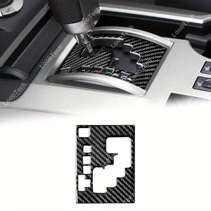Gear Shift Panel Decal For Toyota 4Runner Carbon Fiber Stick Protect Trim Cover - Picture 1 of 12