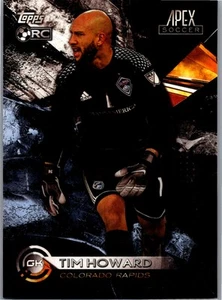 2016 Topps Apex MLS #91 Tim Howard RC Colorado Rapids Rookie - Picture 1 of 2