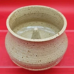 Sue Ebbeson Apple Baker Vintage Studio Art Pottery with Recipes Made In USA - Picture 1 of 9