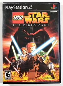 LEGO Star Wars The Video Game (Sony PlayStation 2, 2005) PS2 CIB Complete Manual - Picture 1 of 4