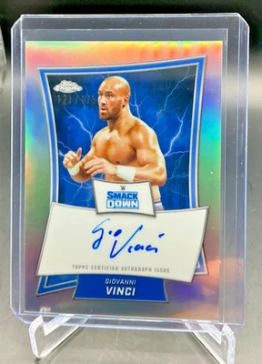 2025 Topps Chrome GIOVANNI VINCI Refractor AUTO 121/175 - Image 1 of 2