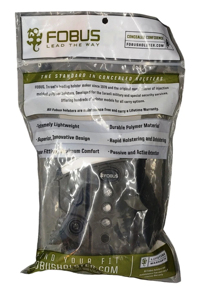 Fobus E2 Evolution Paddle Holster Walther PPS Cz97b Taurus 709 M&p Shield