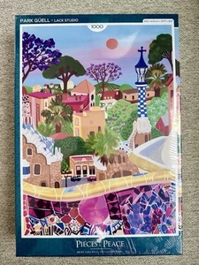Pieces & Peace “Park Guell” 1,000 pc Jigsaw Puzzle, Made In France NEW - Picture 1 of 2