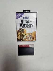 Miracle Warriors: Seal of the Dark Lord (Sega Master 1988) SMS 8 bit testato CIB - Foto 1 di 10