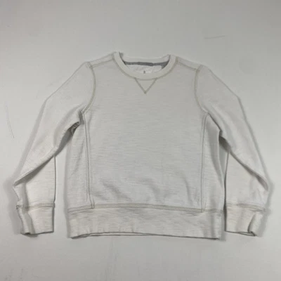 Tommy Bahama Sudadera Mujer XS Marfil Cuello Redondo Pullover Pima Mezcla Algodón Foto 1 de 4