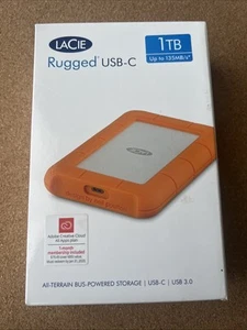 Lacie - Rugged USB-C 1TB All-Terrain Bus Powered Storage - Afbeelding 1 van 3