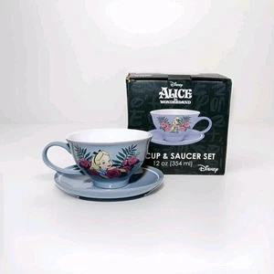 Disney's Alice in Wonderland Oh My Botanical Ceramic Teacup & Saucer, 12 Ounces - Picture 1 of 23