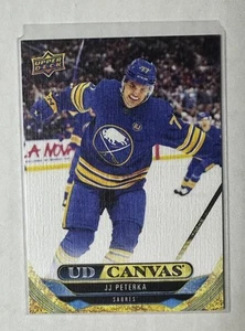 2024-25 Upper Deck UD Canvas #C142 JJ Peterka Buffalo Sabres - Bild 1 von 2