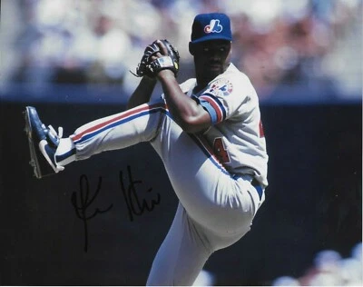 Autographed Montreal Expos Ken Hill 8x10 Photo #2 Original - Image 1 of 2
