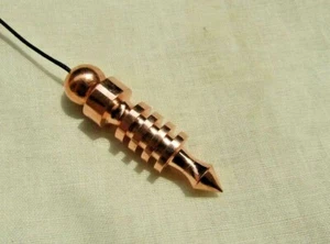 Isis Karnak Metallheilung Pendel 4 Scheiben kupferbeschichtete Kammer Heilung Wannen - Bild 1 von 3