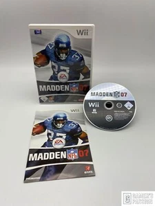  Madden NFL 07 • Nintendo Wii • ottime condizioni • IMBALLO ORIGINALE • CIB • Wii  - Foto 1 di 2