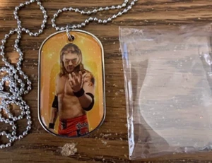 EDGE 2015 TOPPS ETIQUETAS DE PERRO RELIQUIA RING PIEZA AUTÉNTICA DE CAMISA - Imagen 1 de 2