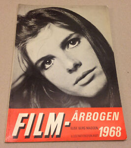 KATHARINE ROSS BOOKLET FRONT COVER DANISH VINTAGE EARLY PHOTO FILM-AARBOGEN 1968