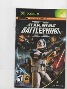 Star Wars Battlefront II Original Xbox MANUAL ONLY Authentic NO TRACKING - Picture 1 of 1