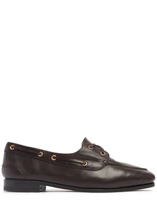 BALLY Paquy Ebony Leather Plume Loafers New And Authentic - Picture 1 of 4