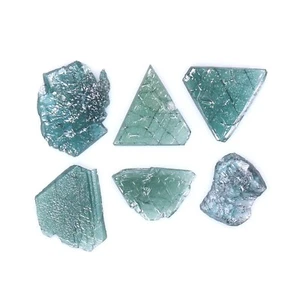 1.85 CT Natural Loose Slice Blue Color Diamond 7.00 MM Slice Rose Cut LQ9169 - Picture 1 of 8