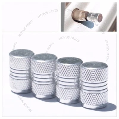 Tampa de haste de válvula antiderrapante cromada aro 4 peças para Mercedes-Benz SL500 S500 S600 - Imagem 1 de 4