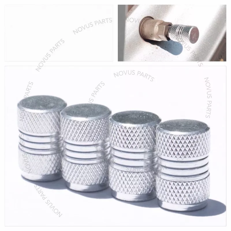 For Mercedes-Benz SL500 S500 S600 Valve Stem Cover Anti-slip Chrome 4pcs Rim - Image 1 of 4