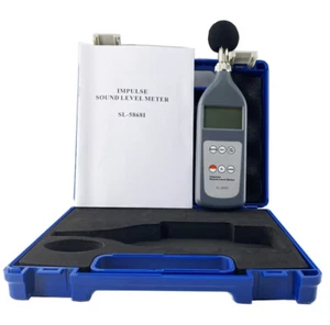 Impulse Noise Meter Sound Level Meter Sound Decibel Meter with 25dB~130dB (A) - Picture 1 of 10