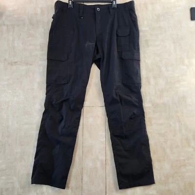 Pantalones tácticos 5.11 para hombre 38x34 **Leer reforzados articulados rodilla Ripstop carga Foto 1 de 4