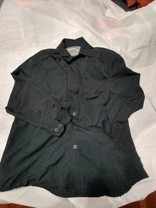 Wolverine Shirt Mens L Button Down Workwear Pockets Navy Long Sleeve Vented - Picture 1 of 5