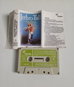 JETHRO TULL ORIGINAL MASTERS CASSETTE TAPE CHRYSALIS GREECE 1986 - Picture 1 of 1