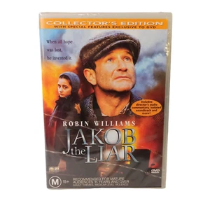Jakob The Liar (DVD 1999) Drama War WW2 Ghetto News Hope R4 Brand New - Picture 1 of 12
