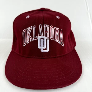 Oklahoma Sooners Mütze Kappe Erwachsene 7,5 tailliert rot Logo Big 8 Konferenzbogen NCAA - Bild 1 von 13