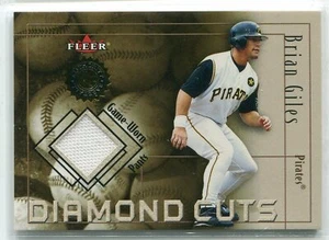 2001 Fleer Authority Brian Giles GU PANTS UNIFORM RELIC PIRATES - Picture 1 of 1