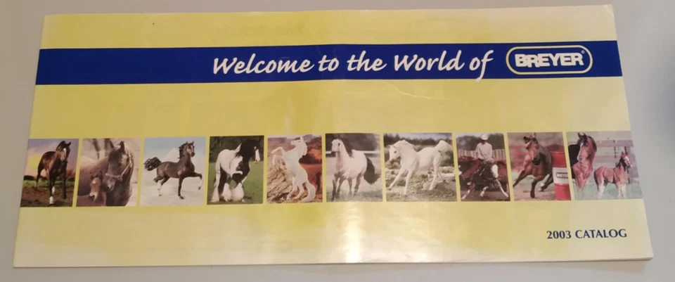Modellpferde-Katalog von Breyer aus dem Jahr 2003 - Bild 1 von 1