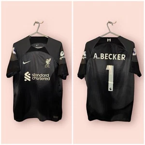 Liverpool Goalkeeper Football Shirt - 2022 / 2023 - Away - M - #1 Alisson Becker - Picture 1 of 10