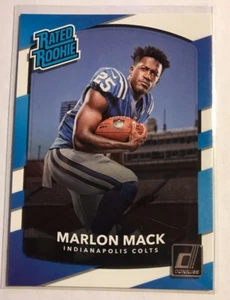 2017 Donruss Football Rated Rookie MARLON MACK  - Picture 1 of 2