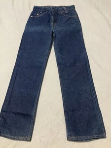 LEVIS 318-0216 Boys Size 12 Vintage ORANGE TAB Jeans Rare Straight Leg Reg -READ - Picture 1 of 10