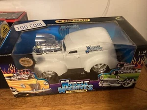 1/18 Scale Muscle Machines 40 Sedan Delivery Die Cast Car Sealed NIB White. - Picture 1 of 9