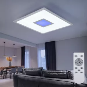 Deckenlampe Deckenleuchte Wohnzimmerlampe LED Panel Tageslichtlampe CCT dimmbar - Bild 1 von 12