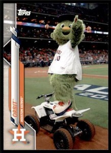 2020 Topps Opening Day Mascots #M-15 Orbit - Houston Astros