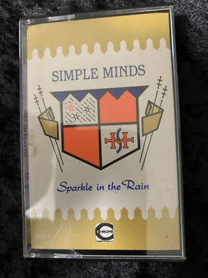 Tape Cassette Simple Minds Sparkle in The Rain 1983 Virgin Records TVC 2300 - Image 1 of 3