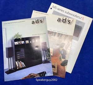 3 Original a/d/s Prospekte / AV Serie - MS Serie Sub - S Klasse Lautsprecher -- #1 - Bild 1 von 1