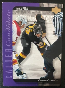 Mike PECA 1996-97 Calder Candidate Upper Deck #553 Vancouver Canucks - Picture 1 of 2