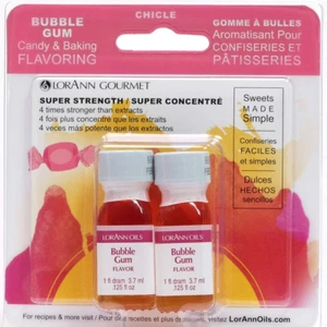 Lorann Bubble Gum SS Flavor, 1 Dram Bottle (.125 Fl Oz - 3.7Ml - 1 Teaspoon) Twi - Picture 1 of 12