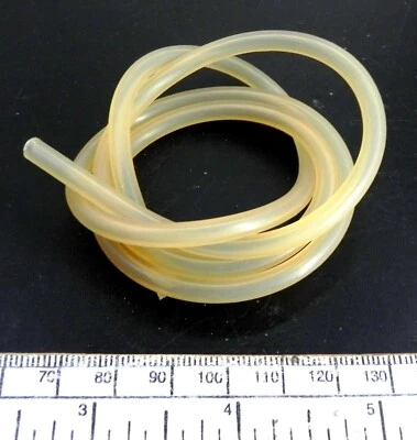 Fuel Tube Length 65Cm - 4.3 Mm X 2.3Mm - Translucent Silicone - Image 1 of 3