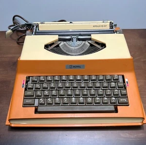 Vintage Litton Royal Apollo 10 GT MODEL SP8000 Electric Typewriter W/ Case - Picture 1 of 11
