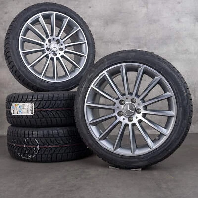 AMG 19 Zoll Mercedes Benz Felgen GLA X156 Winterreifen Winterkompletträder - Bild 1 von 4