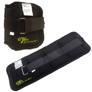Gym Power Polsiere-Cavigliere Zavorrate Appesantite Regolabili Fitness con Pesi - Foto 1 di 4